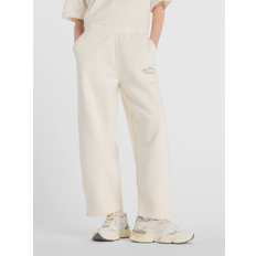 New Balance Dam Byxor New Balance Linear Heritage Fleece Barrel Leg Pant - Grön
