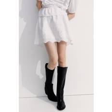 Cotton High Boots H&M Knee-High Cowboy Boots - Black