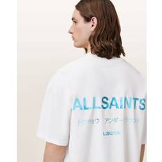 AllSaints Herr T-shirts AllSaints Underground Bomull T-shirt - Vit
