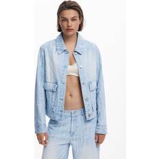 Desigual Blåa Ytterkläder Desigual Övergångsjacka Denim - Blå