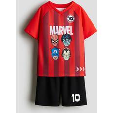 Boys - Red Other Sets H&M Comics 2-Piece Football Set - Red/Marvel
