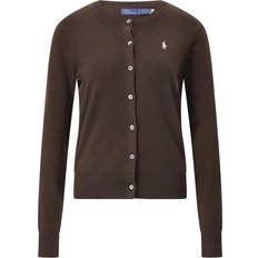 Polo Ralph Lauren Solid Colours Cardigans Polo Ralph Lauren Cable Knit Cardigan - Green