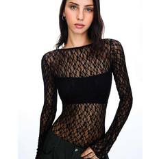 Bershka Shapewear & Underplagg Bershka Body Med Långa Ärmar - Svart
