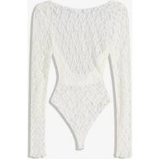 Bershka Shapewear & Underplagg Bershka Body Med Långa Ärmar - Vit