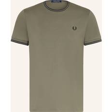 Linen T-shirts Fred Perry FP Twin Tipped T-Shirt - Tan