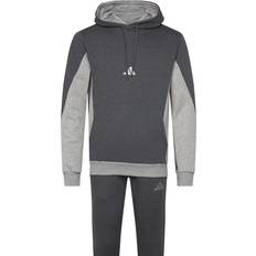 adidas Performance Sportstøj Træningssæt Mørk Gråmeleret Fleece - Grey