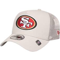 Sports Fan Apparel New Era A-Frame Mesh Trucker Cap San Francisco 49ers Stone