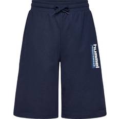 Dame - OEKO-TEX Shorts Hummel Hmltukas Bukser Tukas Shorts - Navy/Royalblå/Hvid