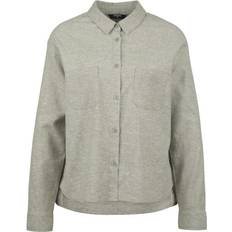 Tencel Blusar Stoic Hemp54 Bjurholm Blouse Blusar Dam - Grå