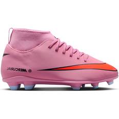 Football Shoes Nike Mercurial Superfly 10 Club MG Soccer Cleats - Pink/Red