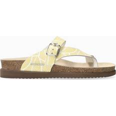 Mephisto Sandaler Mephisto Læder Slide Sandal Læder - Gul