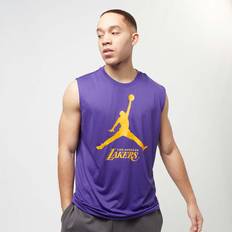 Sports Fan Apparel Nike Los Angeles Lakers Essential Sleeveless T-shirt Purple C504