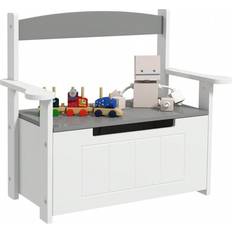 Storage Benches Kid's Room on sale Shein Aiyaplay 2 In 1 Toy Box With Lid