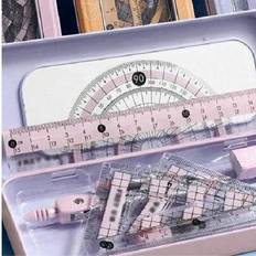 Rulers Shein Seven-Piece Ruler And Compass Set