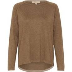 Wide - Women Jumpers CULTURE Women's Sweater Annemarie - Marron