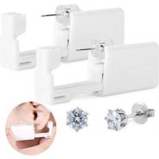 Piercings Body Nase Lippe Nabel Ohr Piercing Gun Pierce Stanz - Weiß