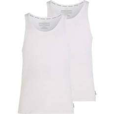 Calvin Klein White Tank Tops Calvin Klein Mens Lounge Tank Top - White