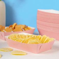 Popcorn Box Shein Light Pink Food Boxes 10 24pcs