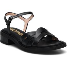Wonders Hjemmesko & Sandaler Wonders B-9601 Giovanna Læder Sandaler Spænder Casual - Black