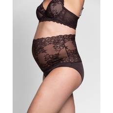 Over Bump Lace Maternity Brief