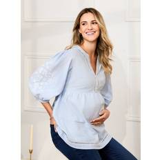 JoJo Maman Bébé Blue Maternity Stripe