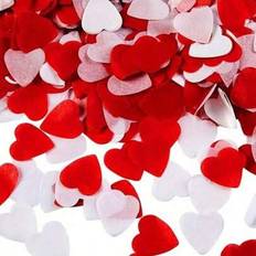 Red Confetti Shein Heart-Shaped Confetti Paper Strips 1000 2000 5000 10000pcs
