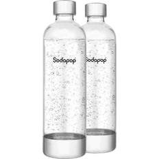 Logan Glasflaschen Set Transparent 2x 600 ml