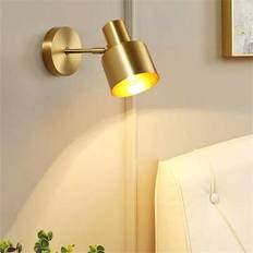Shein Gold Vintage Wireless Battery Operated Lights Wall light