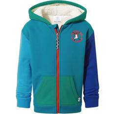 Blue Kids Southdown Shaun The Sheep Print Zip Sweater