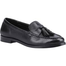 Adult Loafers Hush Puppies Connie Leather Tassel Loafer - Black