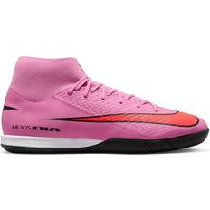 Nike Air Zoom Mercurial Superfly 10 Academy IC Indoor Soccer Shoes - Pink