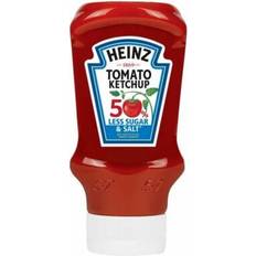 Ketchup & Mustard Heinz Tomato Ketchup 50% Less Sugar Salt 435g