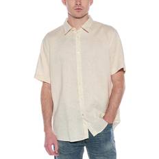 HUGO BOSS Shirts on sale HUGO BOSS Slim Fit Linen-Blend Shirt -