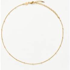 Missoma Jewellery Missoma Bobble Chain Choker 18ct Gold Vermeil - Gold