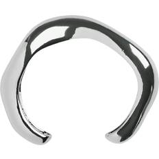 Pieces Smykker Pieces Pcmilla Bracelet Cuff Pp Armring - Silver