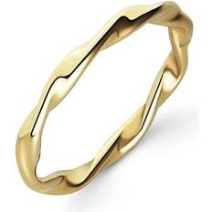 Valeria Damenring Edelstahl - Gelbgold