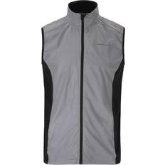 Herre - Sølv Veste Endurance Jellier Refleks Cykelvest - Sort