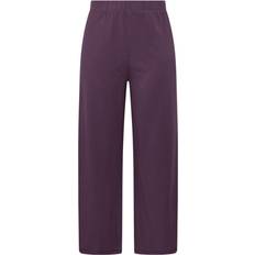 Purple - Women Tights & Stay-Ups Yours Curve Purple Wide Leg Leggings - Purple