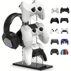 Universal 3-Layer Controller Stand Headphone Stand