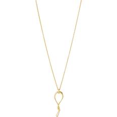 Georg Jensen Charms & Vedhæng Georg Jensen Mercy Swirl Halskæde 18 kt Guld -