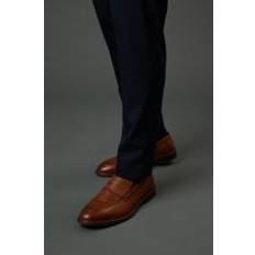 Men Loafers Burton Mens Tan Smart Penny Loafer