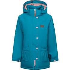 Girls Rain Jacket Roselettie - Light Teal