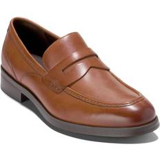 Cole Haan Low Shoes Cole Haan Newmark Grand Penny Loafer Tan Leather