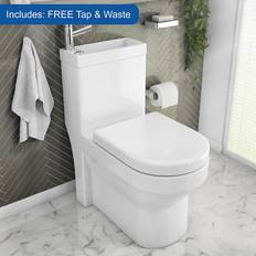 2 in 1 Close Coupled Toilet With Sink