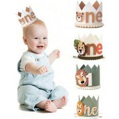 Party Hats Shein Baby Adjustable Birthday Hat Lion King