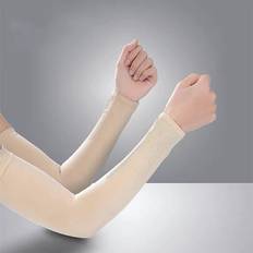 Men - Solid Colours Arm & Leg Warmers Shein Solid Arm Sleeves For Men