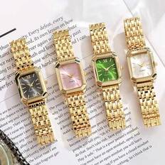 Minimalist Elegant Mixed Bar Scale Quartz Watch
