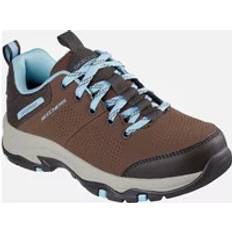 Skechers Women Hiking Shoes Skechers Trego Trail Destiny Chocolate Hiking Boots - Brown