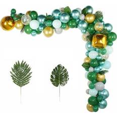 Birthdays Balloon Arches Sodial Jungle Green Balloon Arch Garland Kit 167pcs