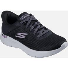 Skechers Skum Sportssko Skechers Go Walk Flex Textile Trainers - Black